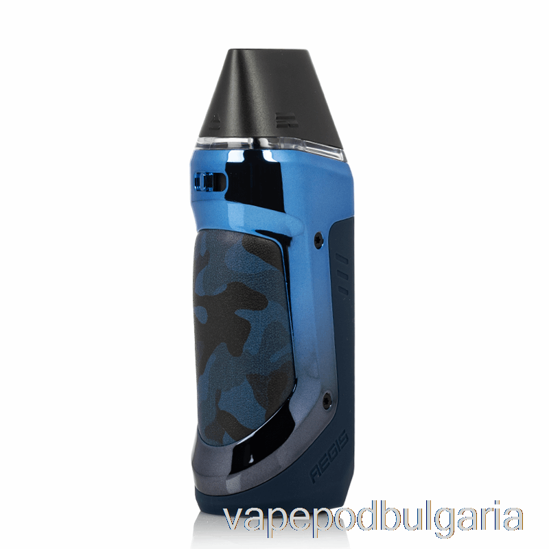 Vape 10000 Дръпки Geek Vape Aegis Nano 30w Pod System Camo Blue